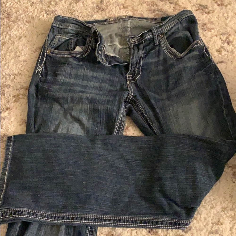 Men’s Derek buckle jeans